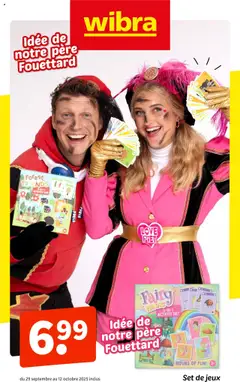 Prévisualisation de Publicité du magasin Wibra formulaire valide 29/09/2025
