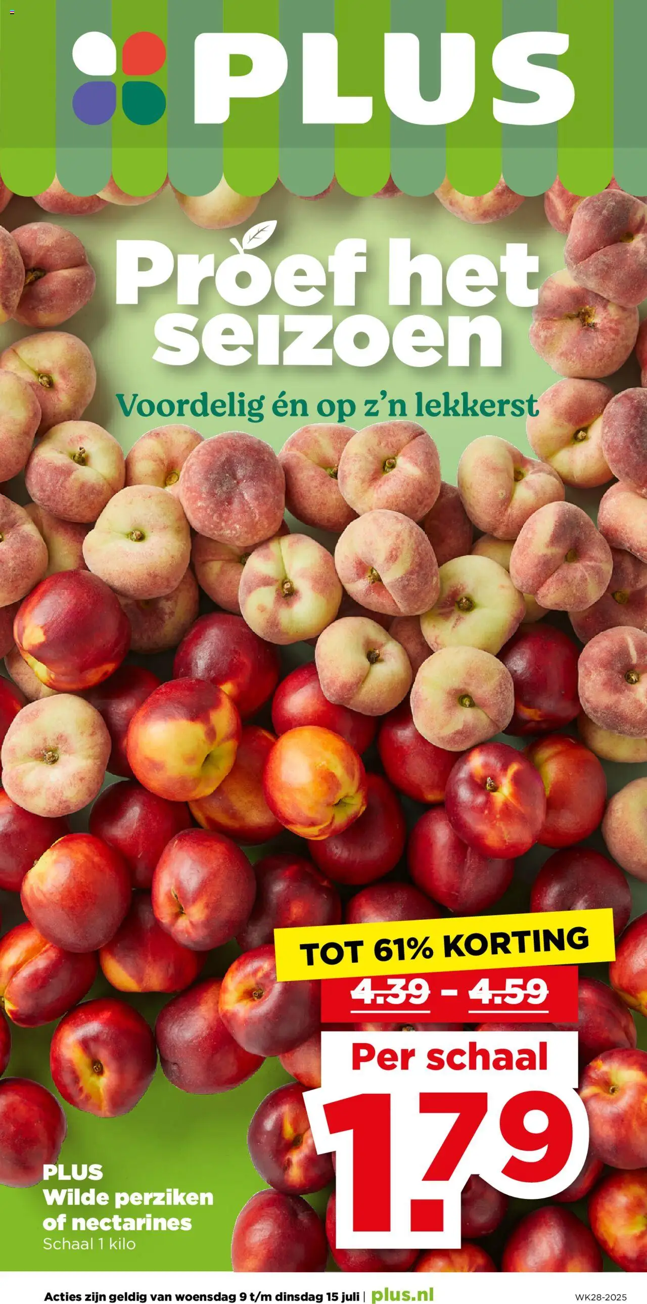 Plus shop Folder week 28 geldig vanaf 09-07-2025 - Paginanummer 1