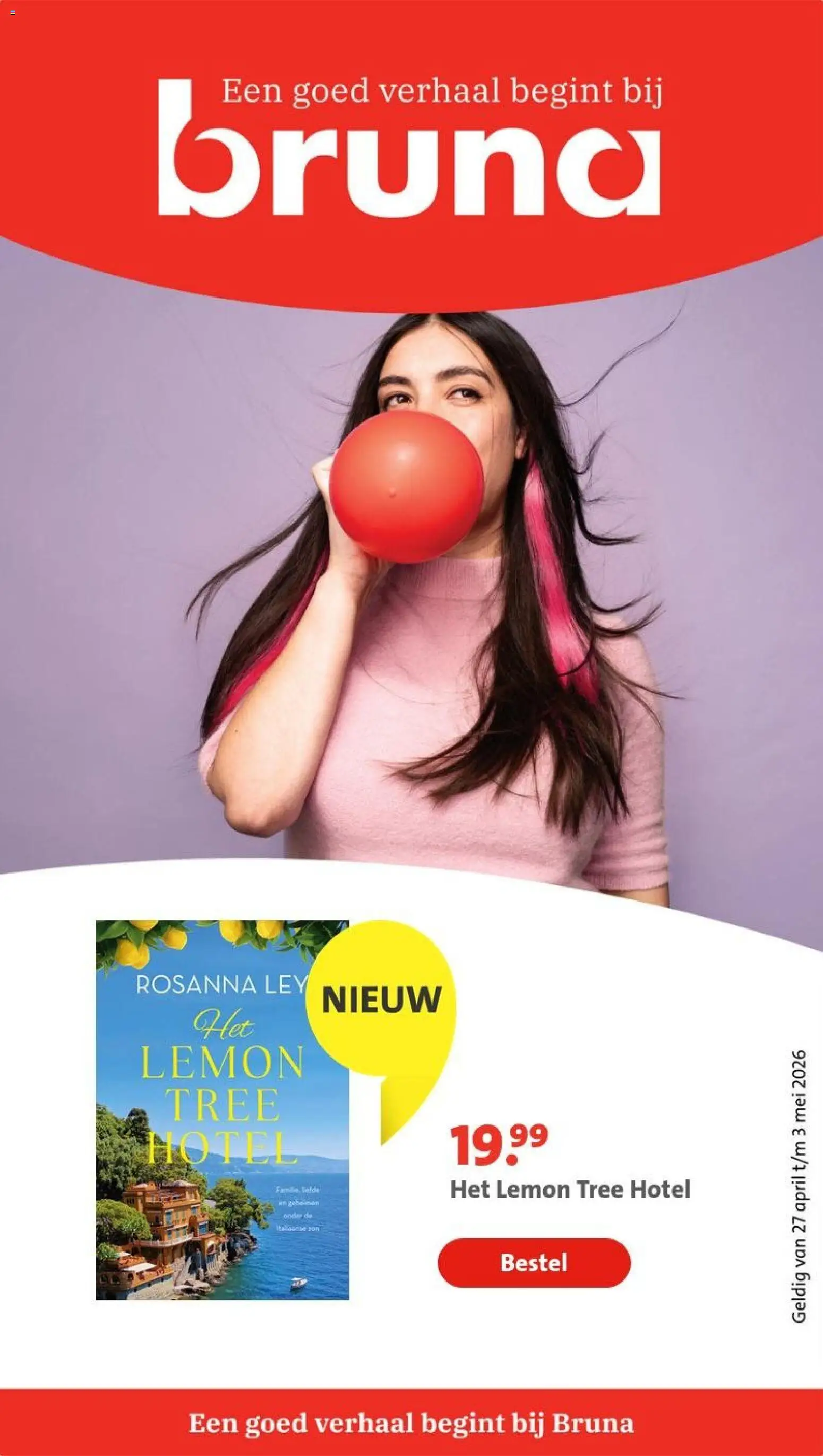 Voorbeeld van Bruna folder van winkel Bruna geldig vanaf 27-04-2026