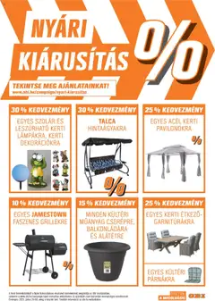OBI - Nyári kiárusítás megtekintése, amely érvényes 2025.07.24.-től