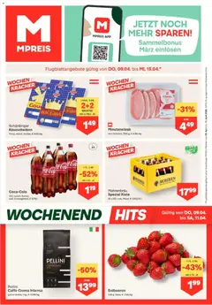 Vorschau der Angebote: MPREIS MPREIS Hohenems gültig ab 09.04.2026