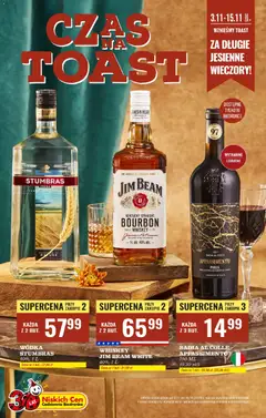 Pogląd gazetki "Czas na toast" ze sklepu Biedronka ważnej od 03.11.2025