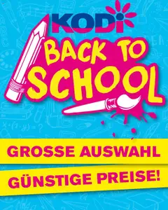 Vorschau von dem Prospekt des Geschäftes KODi, gültig ab dem 11.08.2025