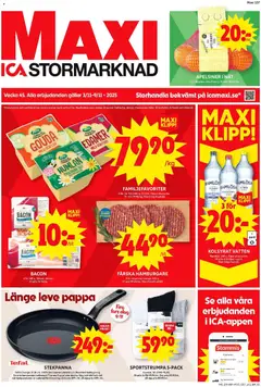 Förhandsgranska reklamblad Bromma från butik ICA Maxi gäller från 03/11/2025
