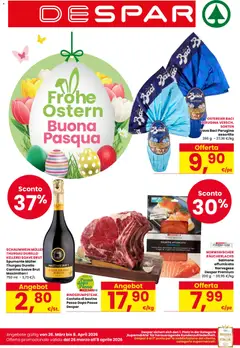 Anteprima dell'opuscolo Despar volantino Bolzano dal negozio Despar valido da 26/03/2026