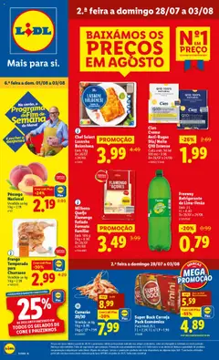 Pré-visualização do folheto da loja Lidl válida a partir de 28/07/2025