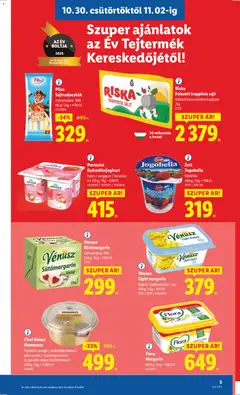 Lidl - Akciós újság Lidl megtekintése, amely érvényes 2025.10.30.-től | Oldal: 5