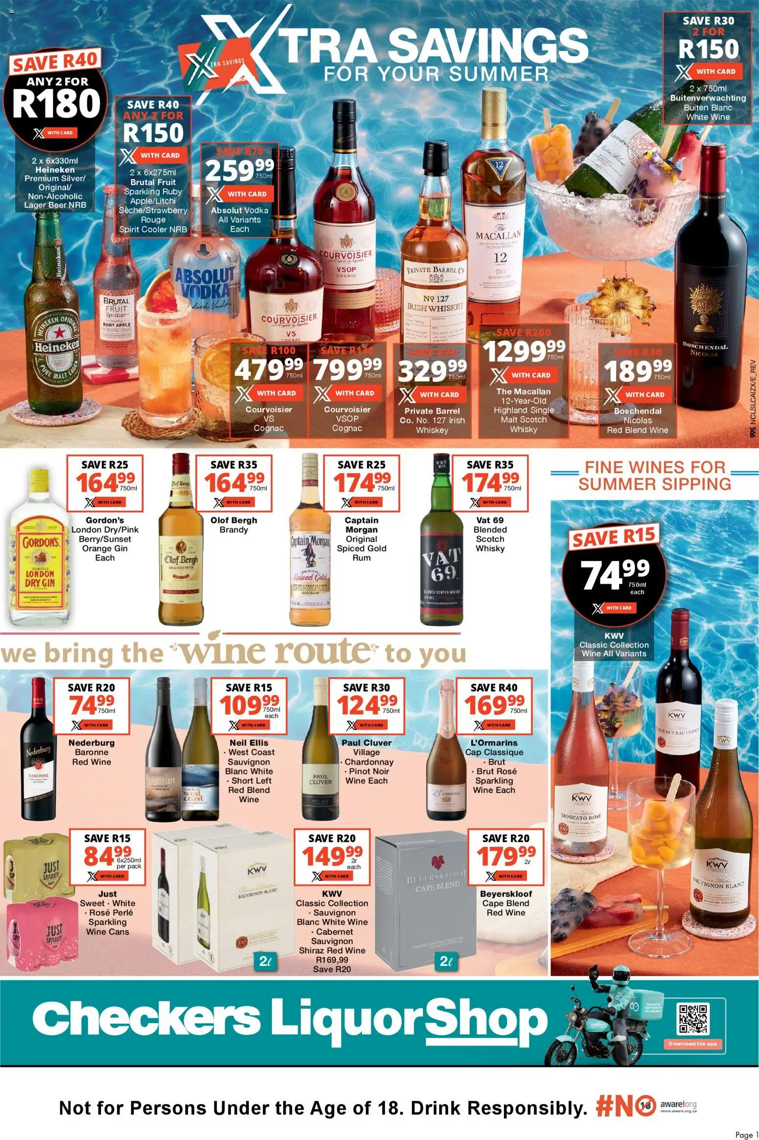 Checkers Northern Cape - Xtra LiquorShop Specials 24/10 - 09/11/2025 >> Catalogue