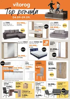 Pregled Vitorog kataloga - važi od 04.09.2025
