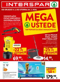 Pregled letka Katalog trgovine Interspar vrijedi od 11.02.2026