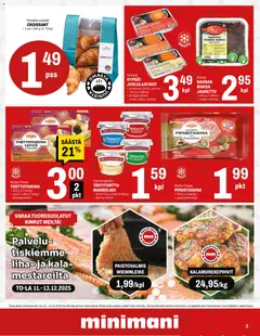 Kaupan Minimani Tarjoukset esikatselu, voimassa 10/12/2025 | Sivu: 3