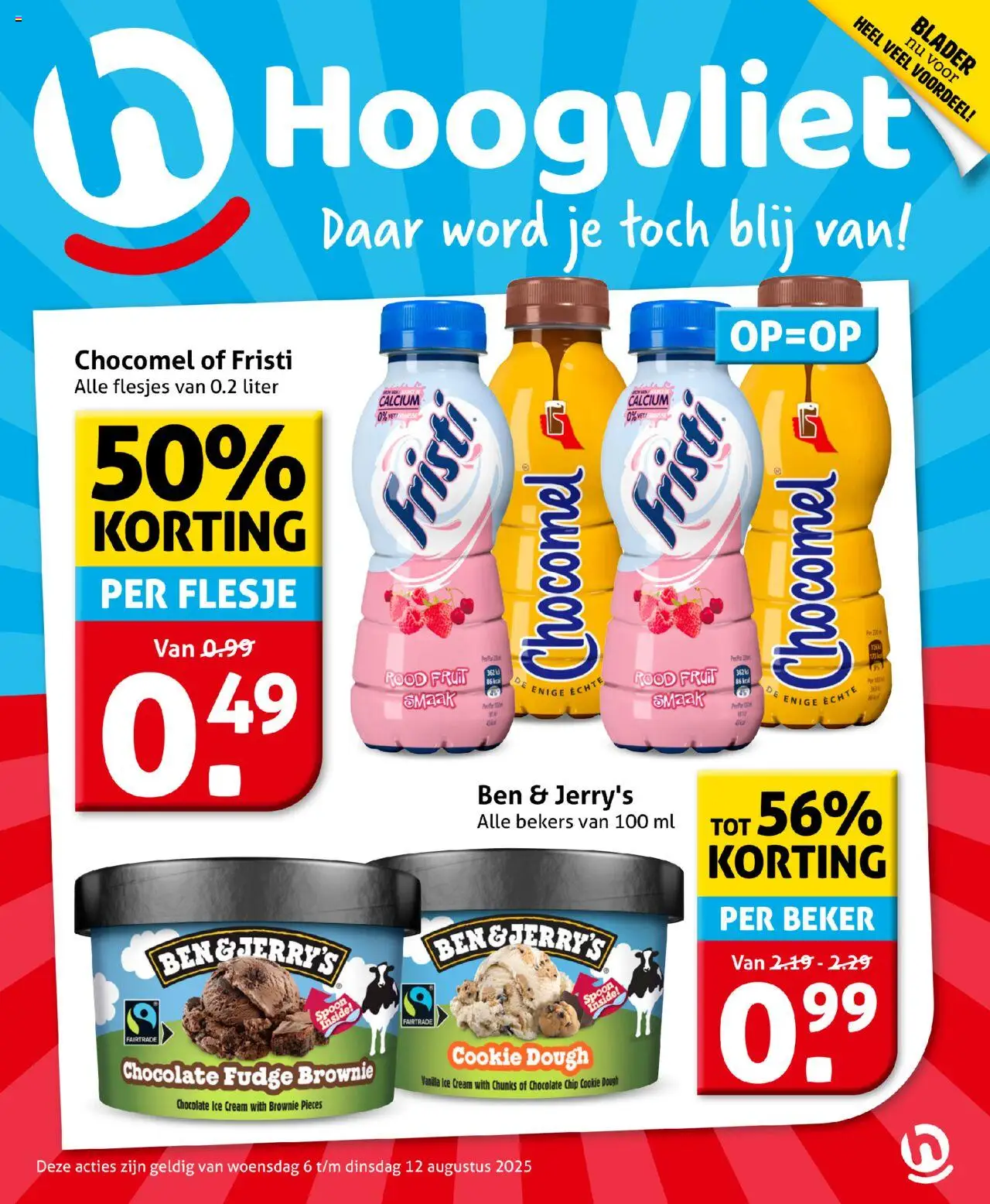 Hoogvliet shop Folder geldig vanaf 06-08-2025 - Paginanummer 1