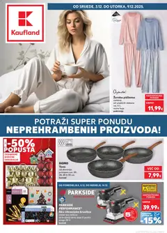 Pregled letka Split-Ravne njive trgovine Kaufland vrijedi od 03.12.2025