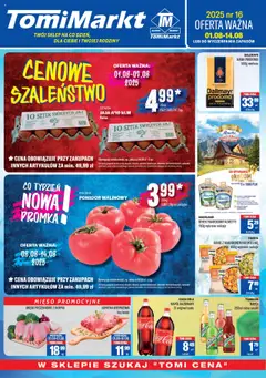 Pogląd gazetki "Gazetka" ze sklepu TomiMarkt ważnej od 01.08.2025