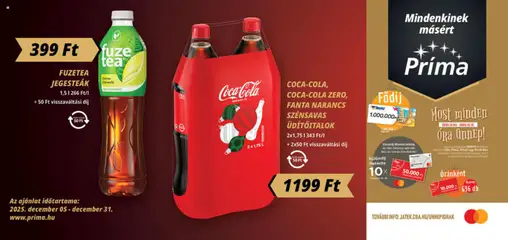 CBA Príma - Aktuális óriásplakátok megtekintése, amely érvényes 2025.12.05.-től | Oldal: 3