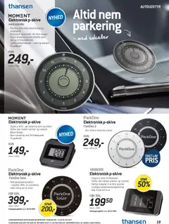 Eksempel på tilbudsavis Tilbudsavis fra butik Thansen gyldig fra 29/10/2025 | Side: 19