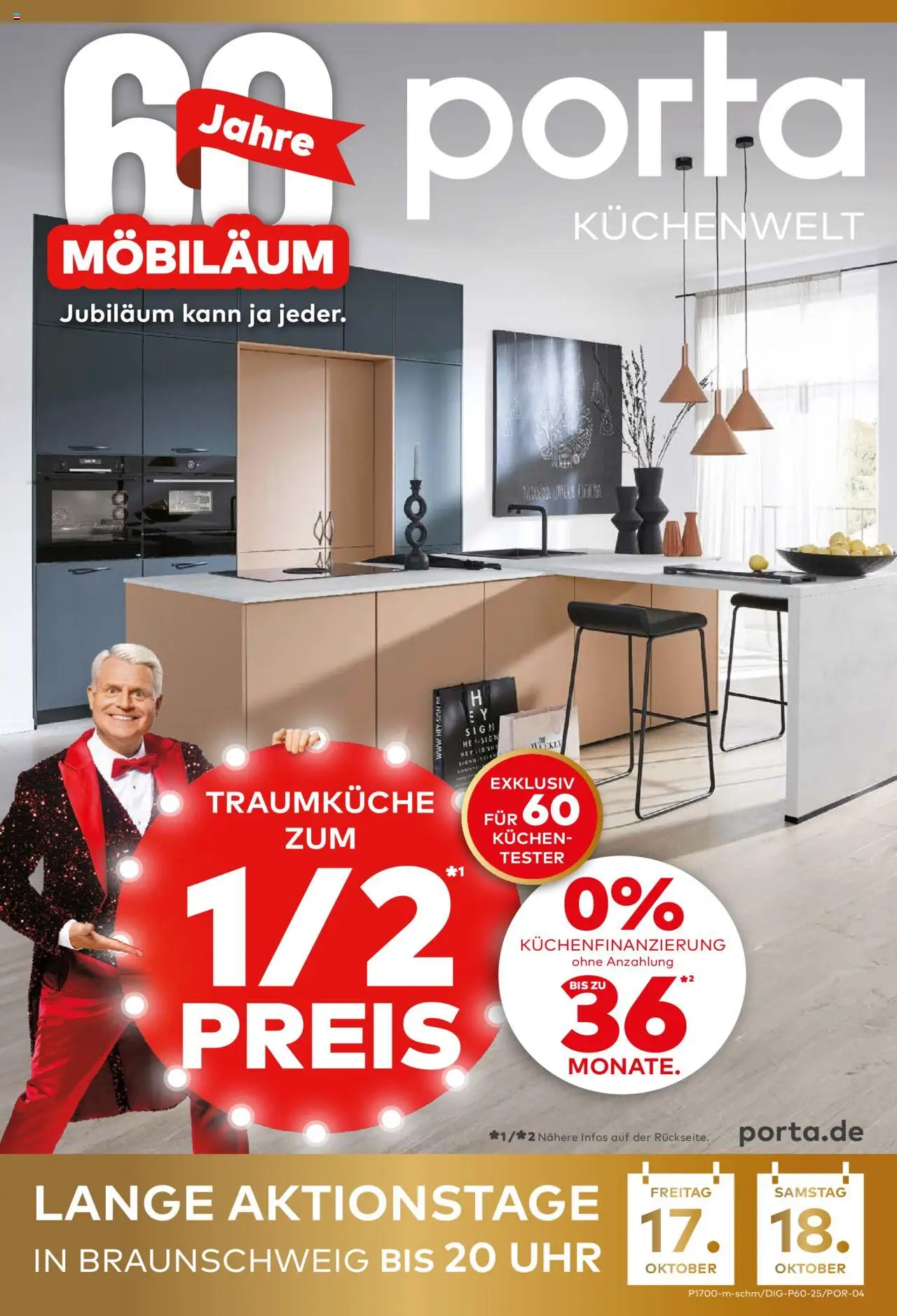 Porta! 60 Küchentester gesucht - Braunschweig (vom 12.10.2025 - 26.10.2025)
