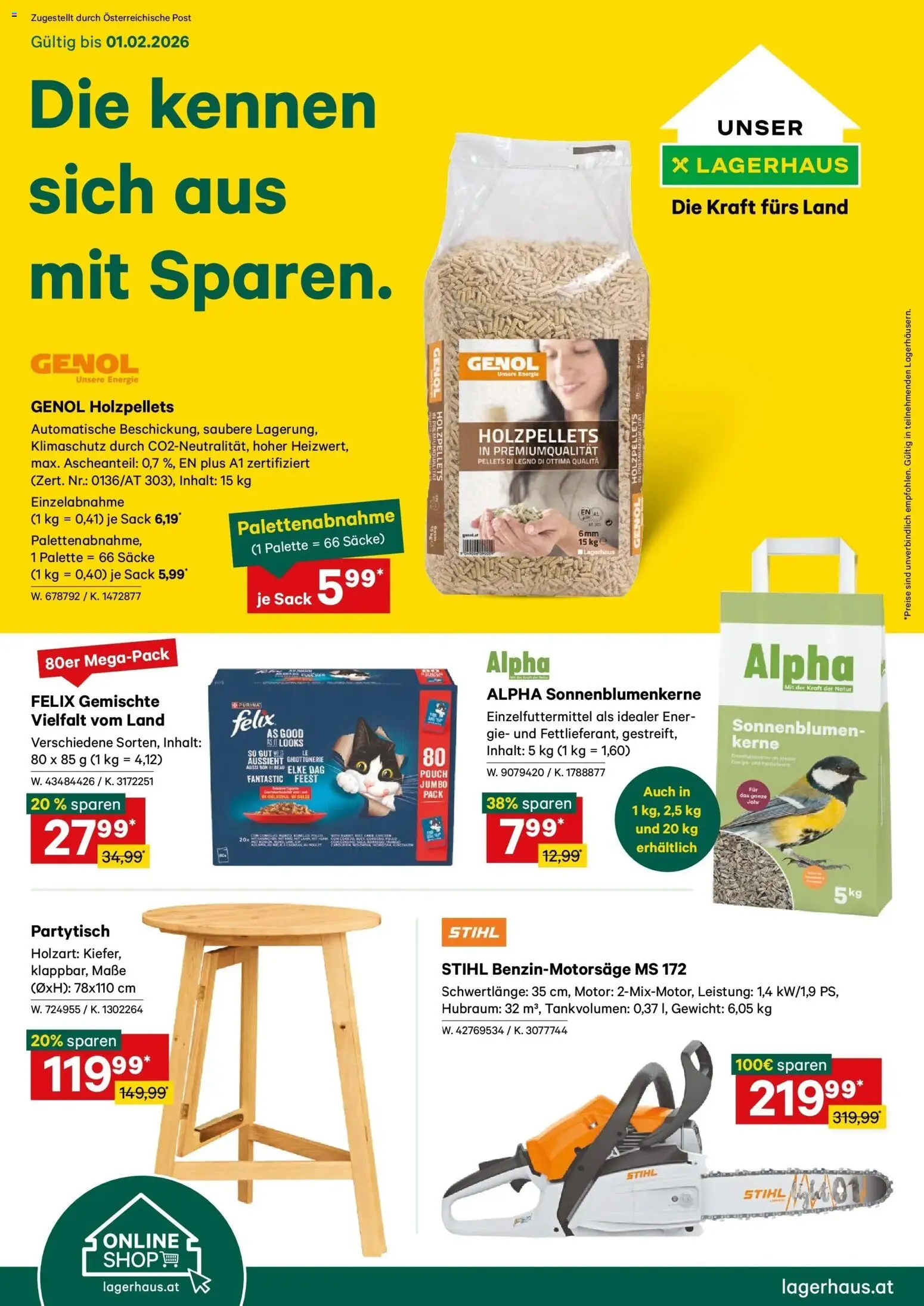 Vorschau der Angebote: Lagerhaus Wochenangebote gültig ab 19.01.2026 - Gewicht