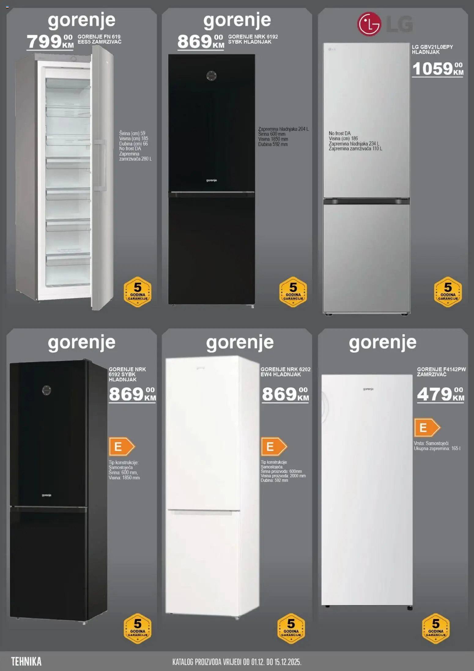 Pregled letka Katalog trgovine Prodex vrijedi od 2025.12.01