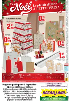 Prévisualisation de Catalogue du magasin Bazarland formulaire valide 03/12/2025 | Page: 12
