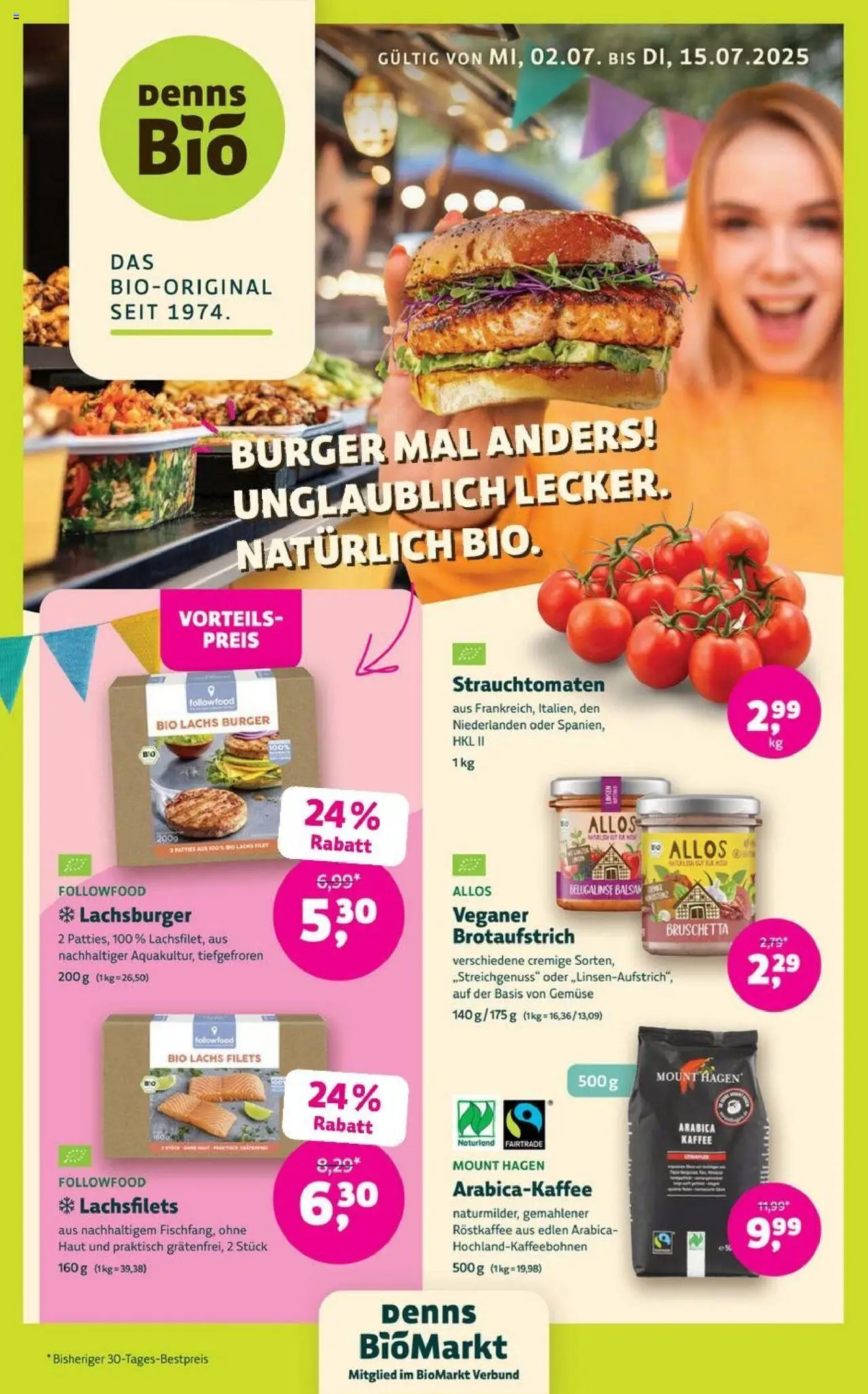 Denns BioMarkt Prospekt (vom 02.07.2025 - 15.07.2025)