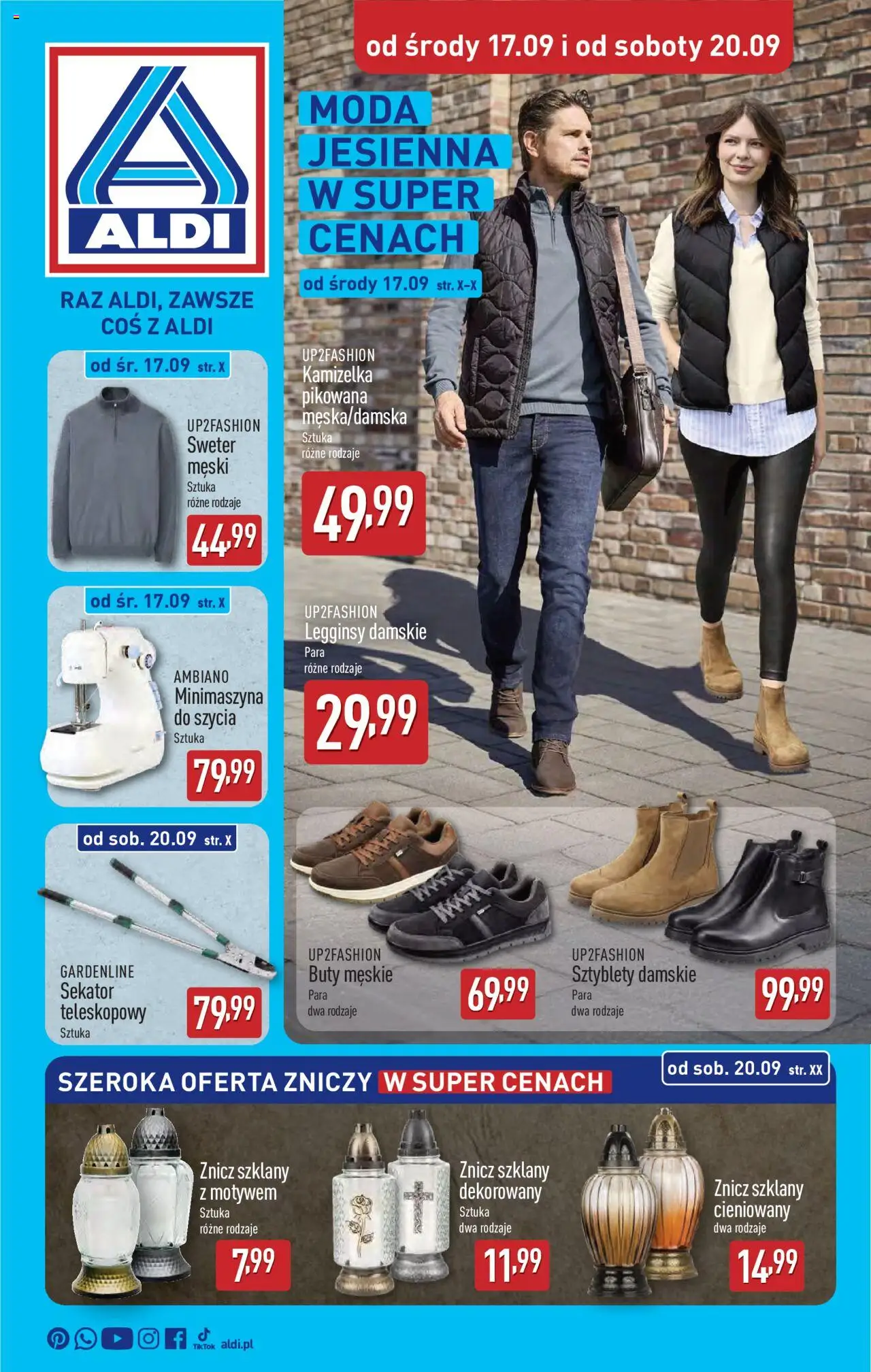 Aldi Hity od Środy i od Soboty od 17.09.2025 - Nowa Gazetka - Numer strony 1