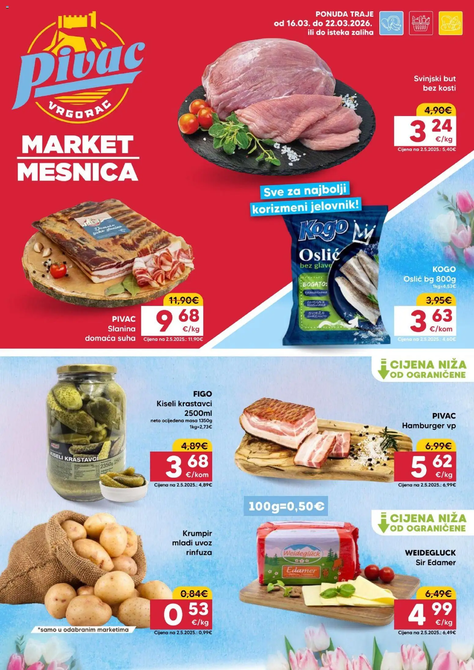 Pregled letka Pivac Katalog trgovine Pivac vrijedi od 16.03.2026