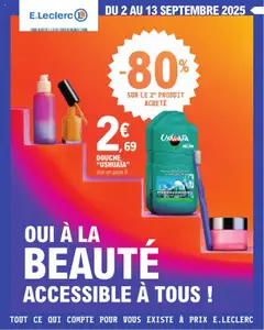 Prévisualisation de Catalogue de la semaine 36 du magasin E.Leclerc formulaire valide 02/09/2025