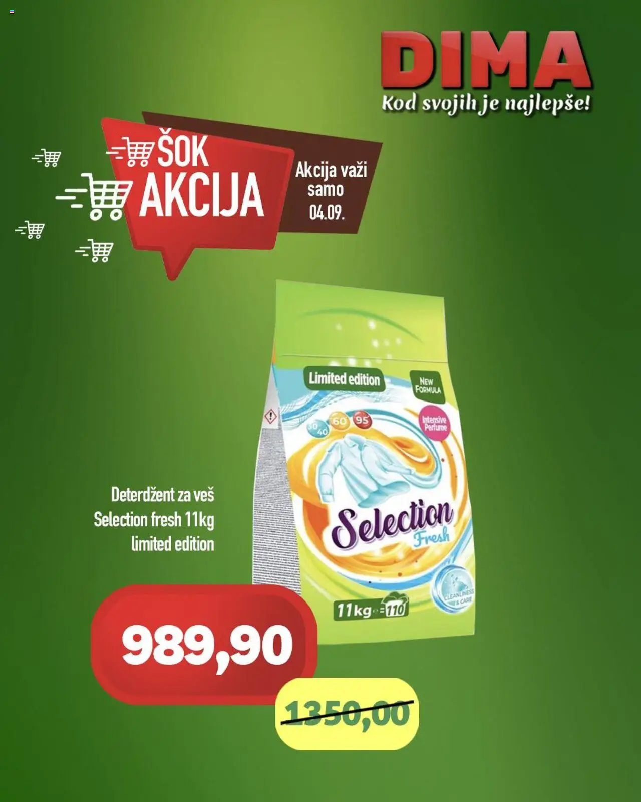 VP Dima katalog važi od 04.09.2025 - stranica 1 - Sok, Deterdžent