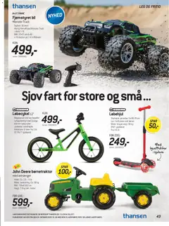 Eksempel på tilbudsavis Tilbudsavis fra butik Thansen gyldig fra 29/10/2025 | Side: 43