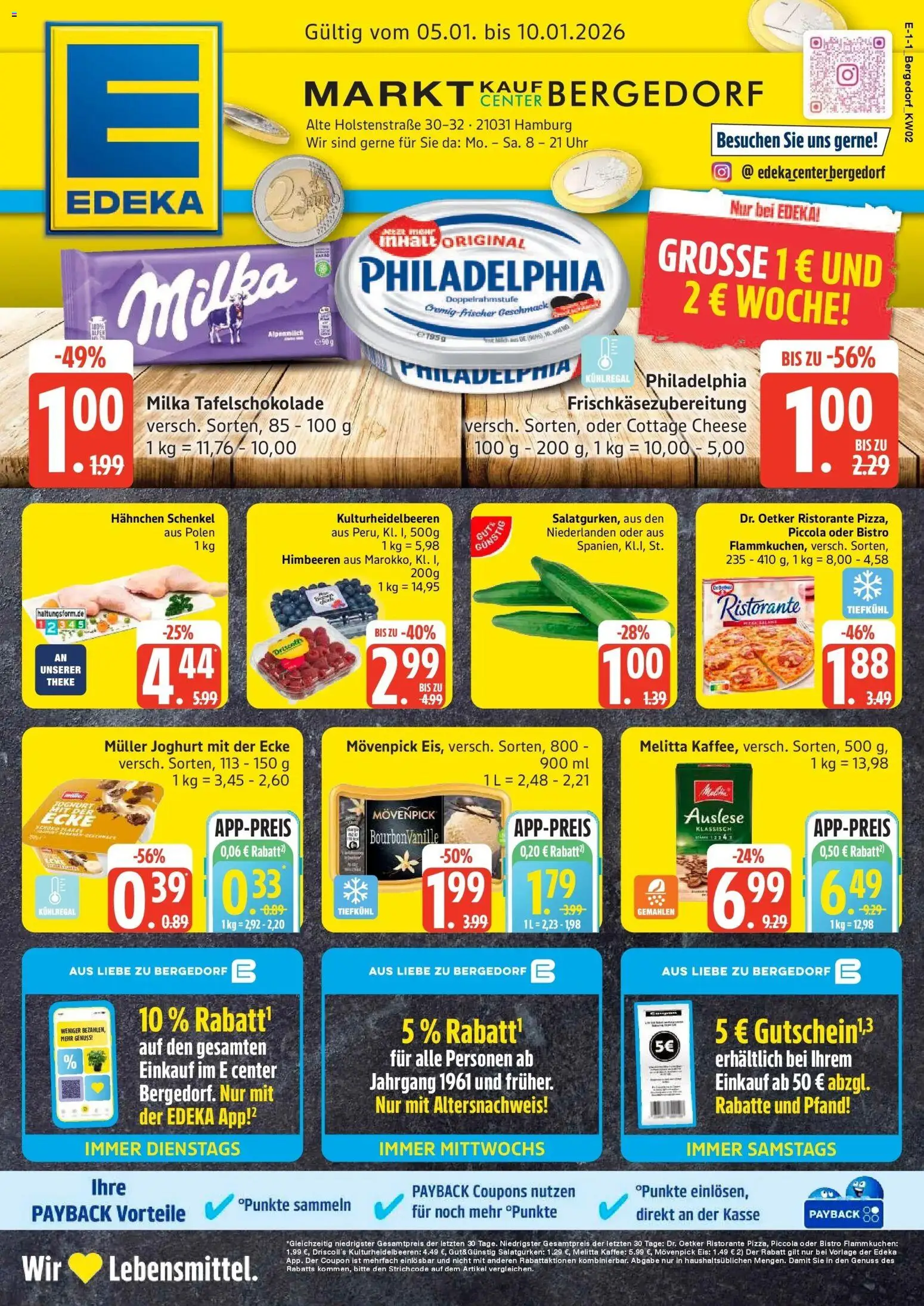 Vorschau von dem Prospekt des Geschäftes Edeka, gültig ab dem 04.01.2026