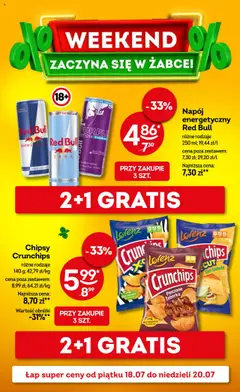 Pogląd gazetki "Weekendowe promocje" ze sklepu Żabka ważnej od 18.07.2025
