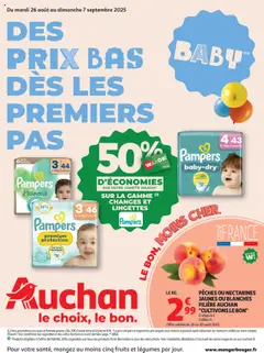 Prévisualisation de Des prix bas dès les premiers pas du magasin Auchan formulaire valide 26/08/2025