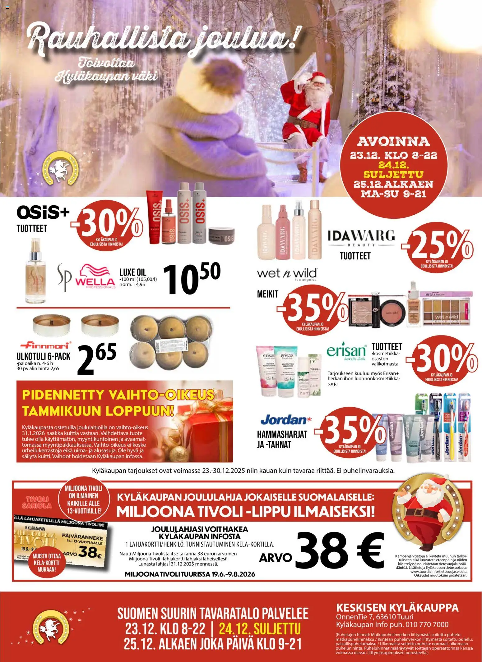 Kaupan Tuuri Tarjoukset esikatselu, voimassa 23/12/2025