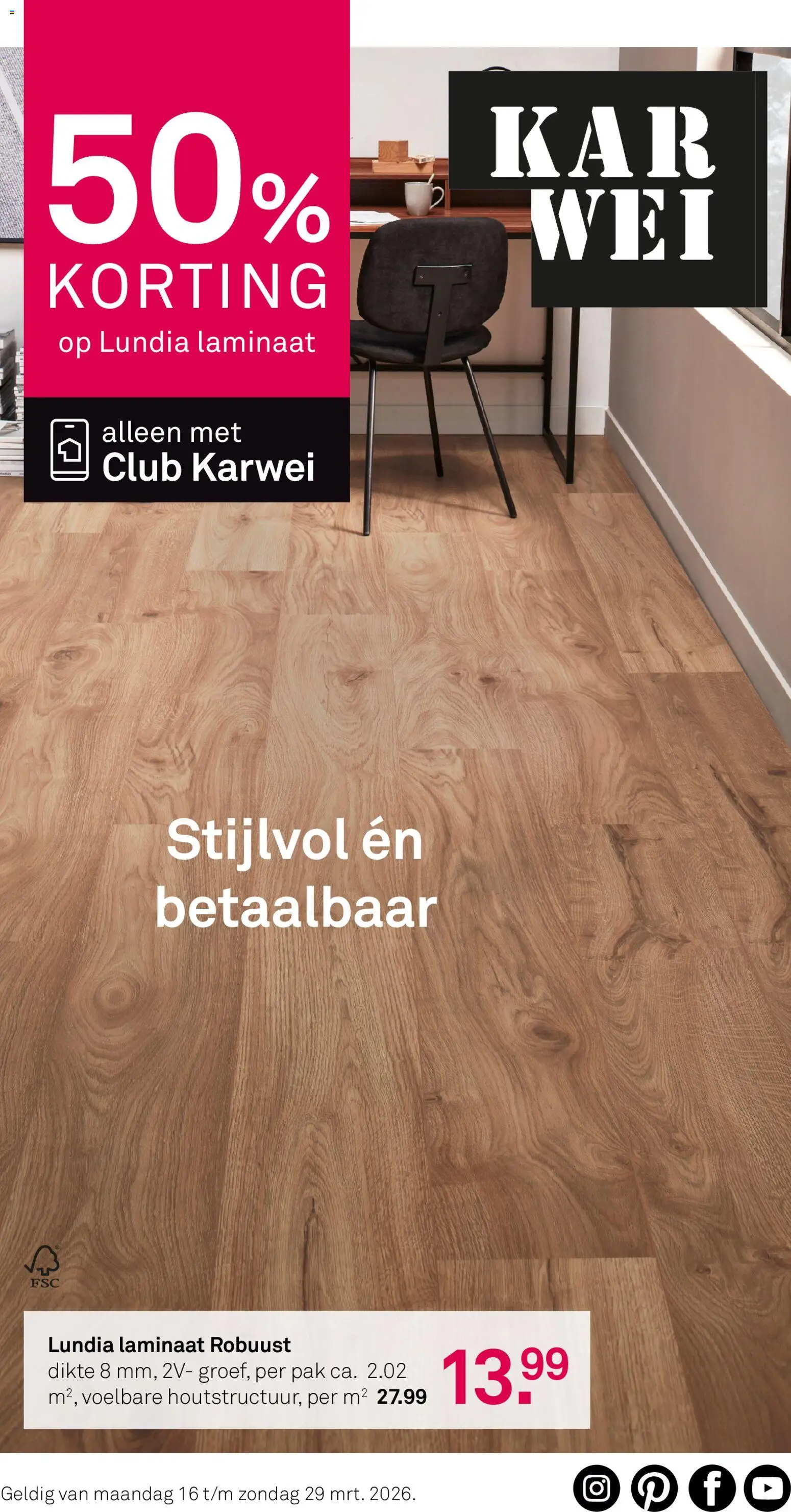 Voorbeeld van KARWEI folder van winkel KARWEI geldig vanaf 16-03-2026