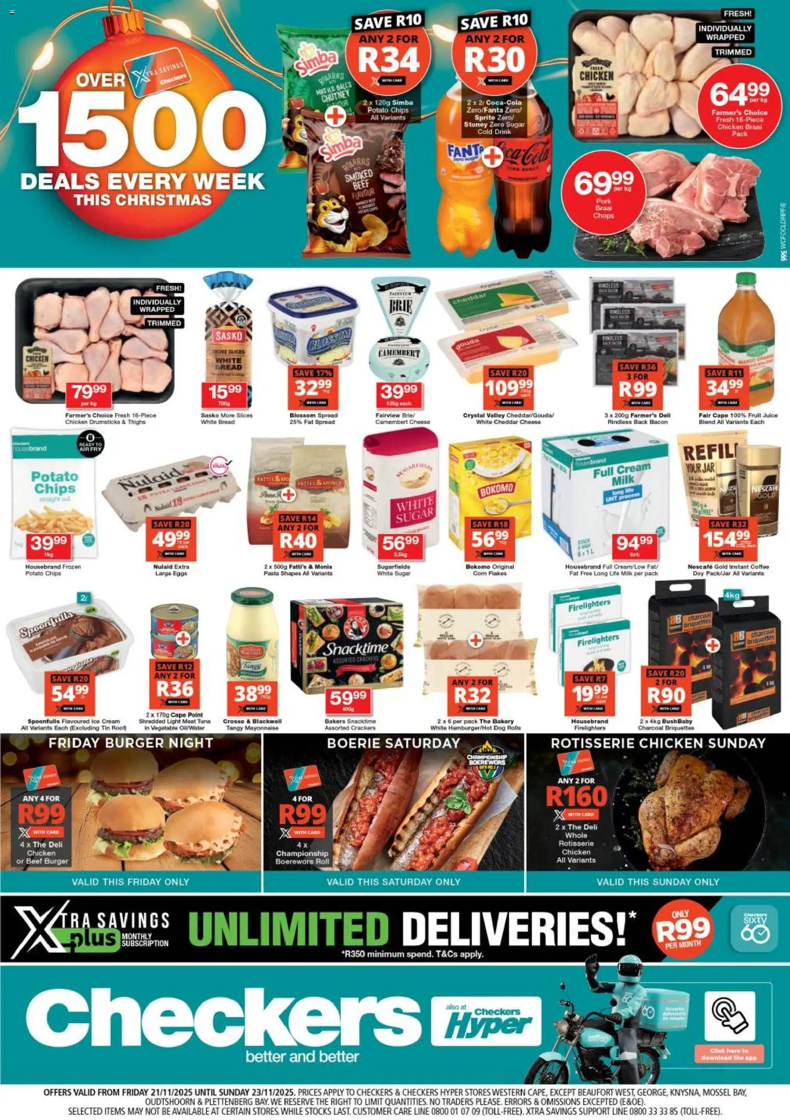Preview of Checkers flyer valid from 21/11/2025