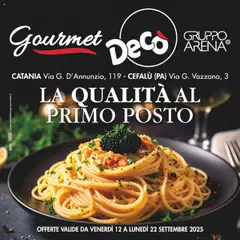 Anteprima dell'opuscolo Volantino Gourmet - Sicilia dal negozio Decò valido da 12/09/2025