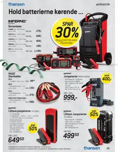 Eksempel på tilbudsavis Black Friday fra butik Thansen gyldig fra 26/11/2025 | Side: 25