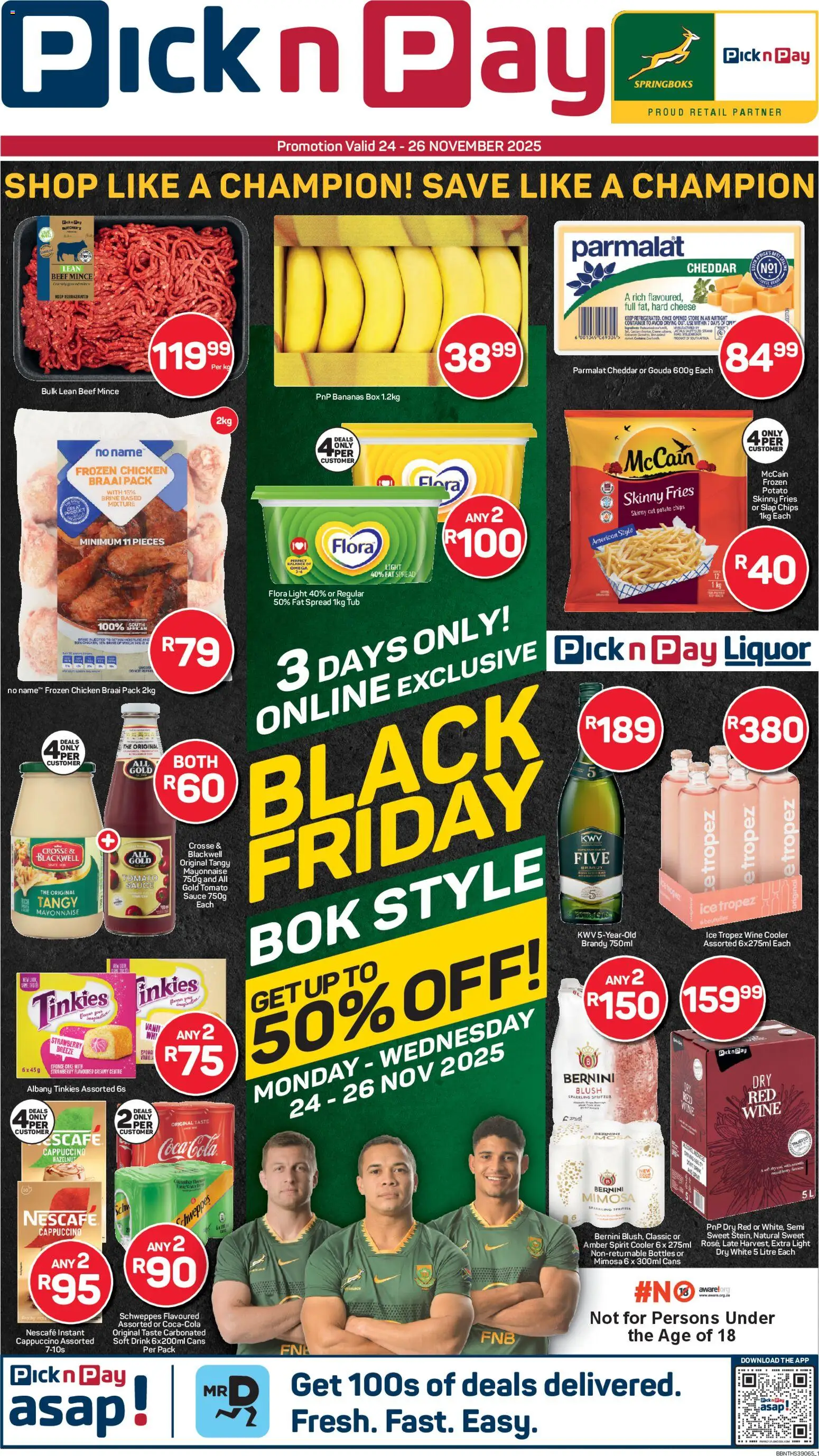 Preview of Pick n Pay flyer valid from 24/11/2025