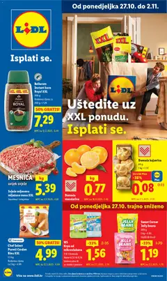Pregled letka Katalog trgovine Lidl vrijedi od 27.10.2025