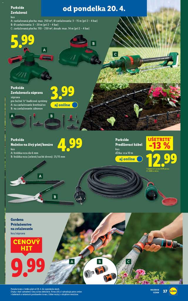 Nový Lidl leták od 20.04.