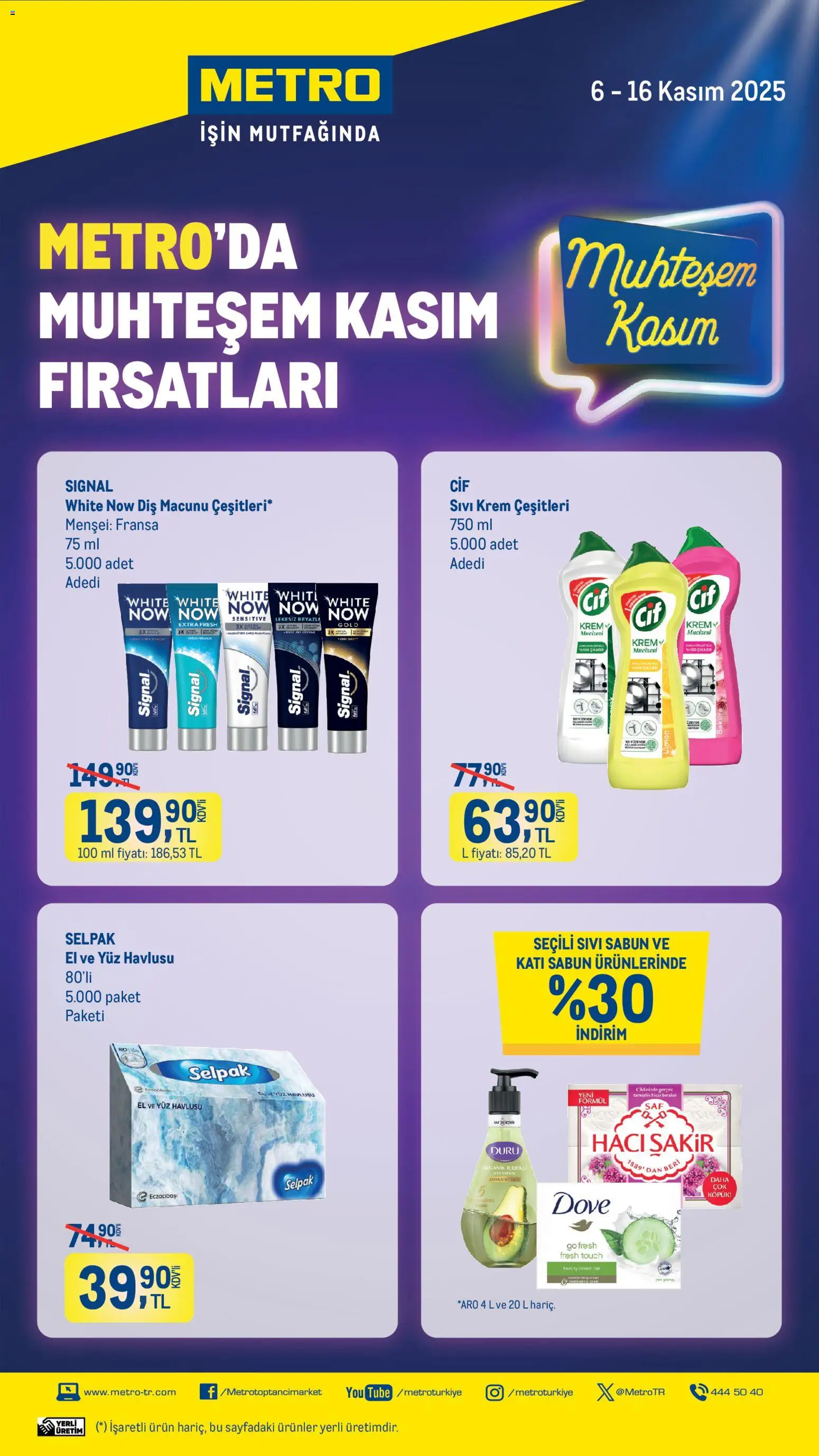 Metro Black Friday 06.11.2025 - Broşürünün önizlemesi