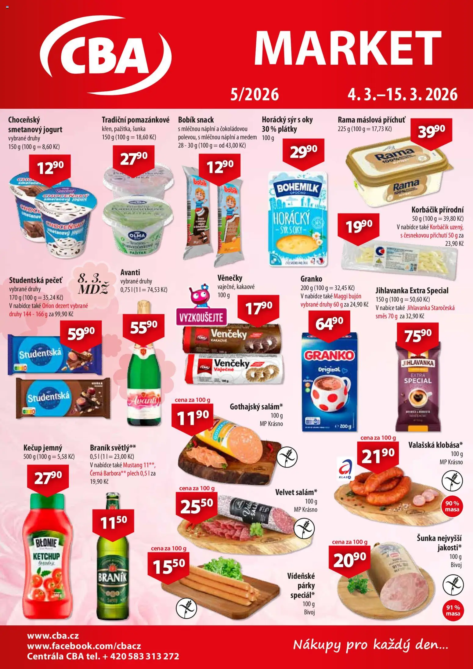Náhled nabídky: CBA CBA leták - Market platný od 04.03.2026