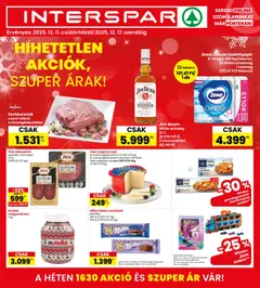 Interspar - Akciós újság Interspar megtekintése, amely érvényes 2025.12.11.-től