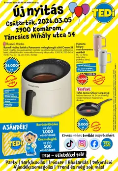 TEDi - TEDi akciós újság Komárom megtekintése, amely érvényes 2026.03.05.-től