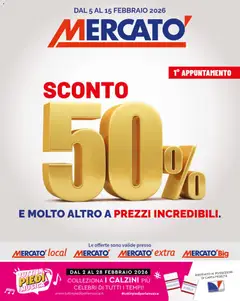 Anteprima dell'opuscolo Attuale volantino dal negozio Mercatò valido da 05/02/2026