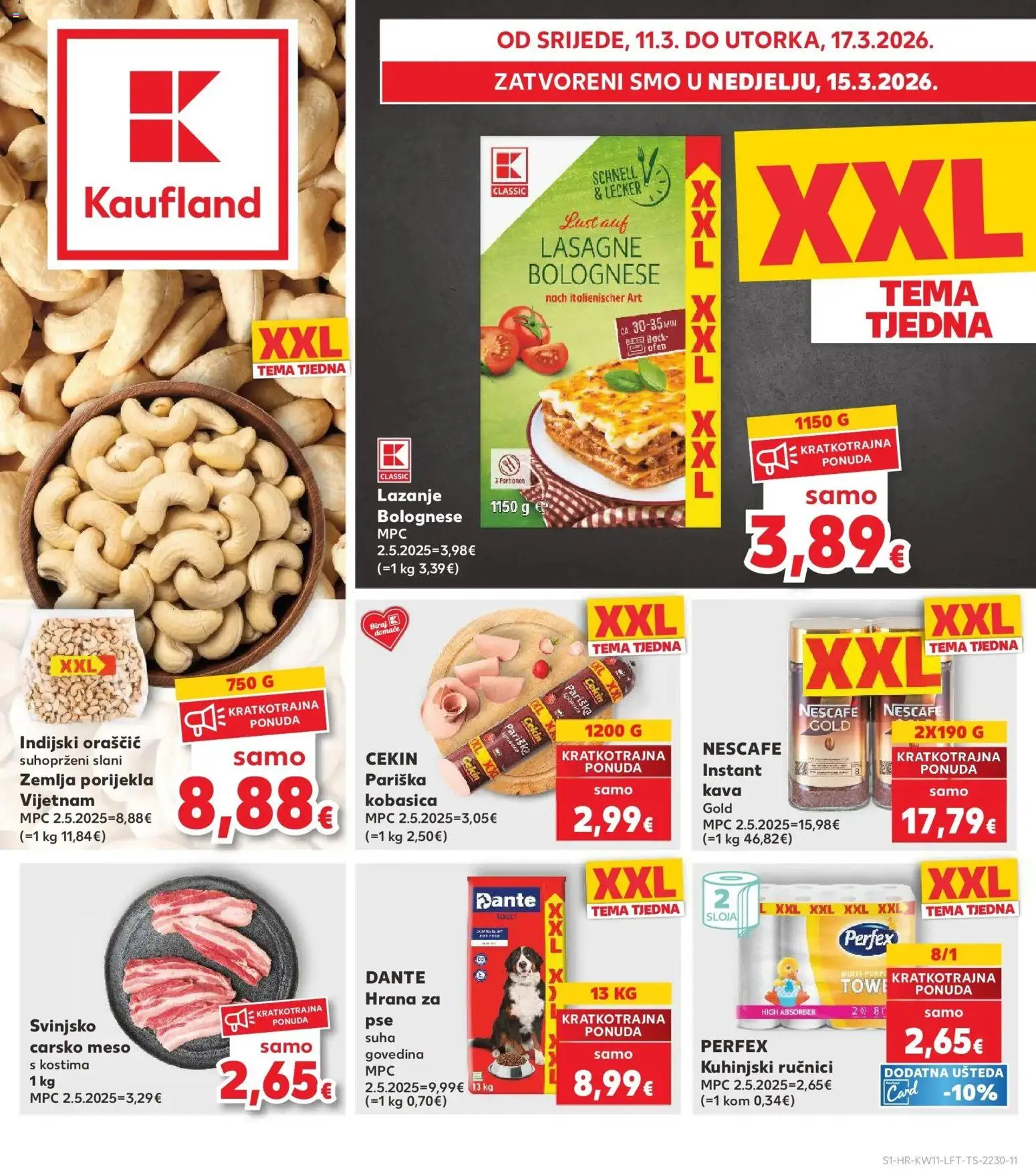 Pregled letka Kaufland katalog do 17.03.2026 trgovine Kaufland vrijedi od 10.03.2026