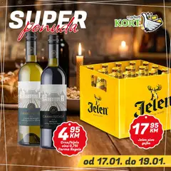 Pregled letka Super ponuda trgovine Kort Marketi vrijedi od 2026.01.17