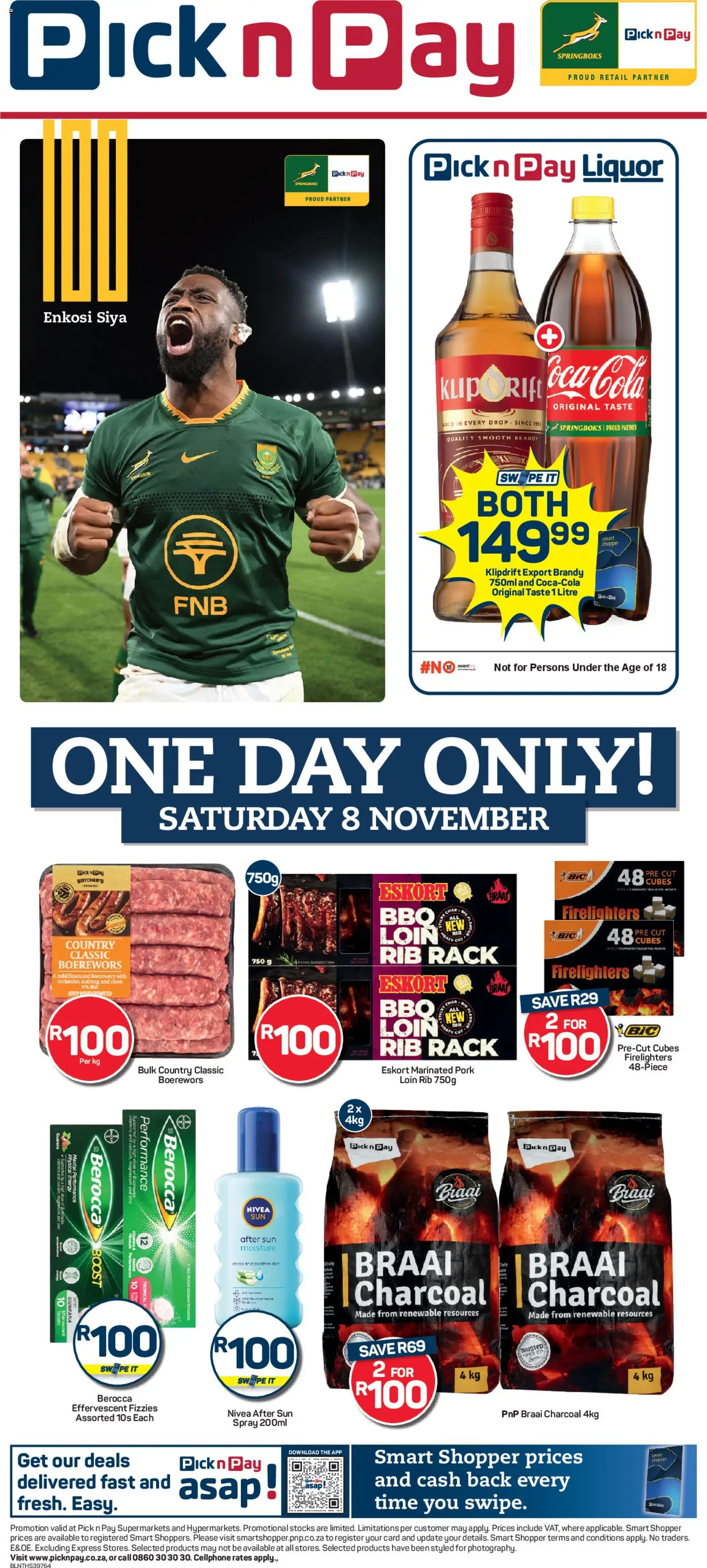 Preview of Pick n Pay flyer valid from 08/11/2025