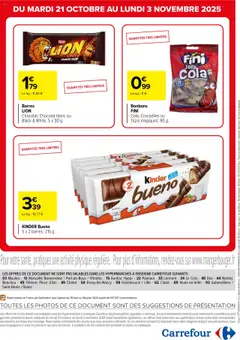Prévisualisation de Catalogue Vos petits prix du moment du magasin Carrefour formulaire valide 21/10/2025 | Page: 5
